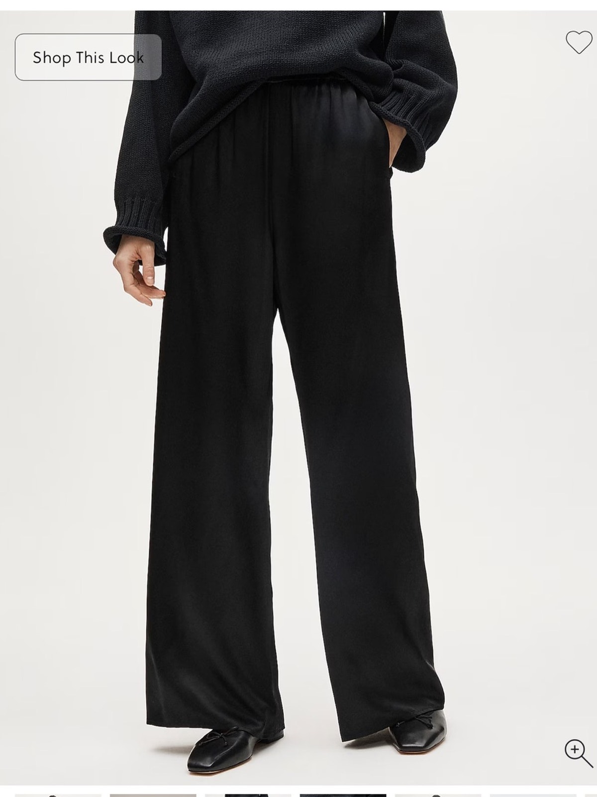 J.Crew Petite Cosmo Pant In Luster Charmeuse